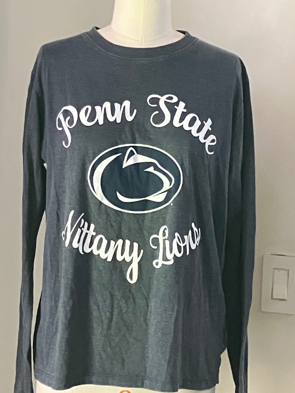 Women's Penn State University Nittany Lions Long Sleeve Tee Vintage T-Shirt